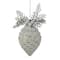 5" Cedar & Berries White Finial Christmas Ornament
